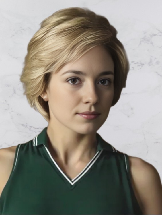 Remy Human Hair Monofilament Short Real Hair Wigs for Women Layered Style