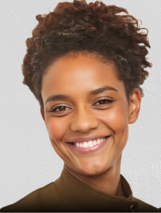 Indian Remy Short Curly African Wigs – Capless Auburn Layered Human Hair Wig for Black Women