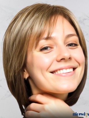 Synthetic Bob Wigs for Women Straight Chin Length Heat Friendly Capless Style